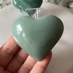 Green Quartz Heart - Vitality & Healing Crystals