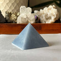Angelite Pyramid - Angelic Connection & Harmony 1- 3cm x 4cm Crystals