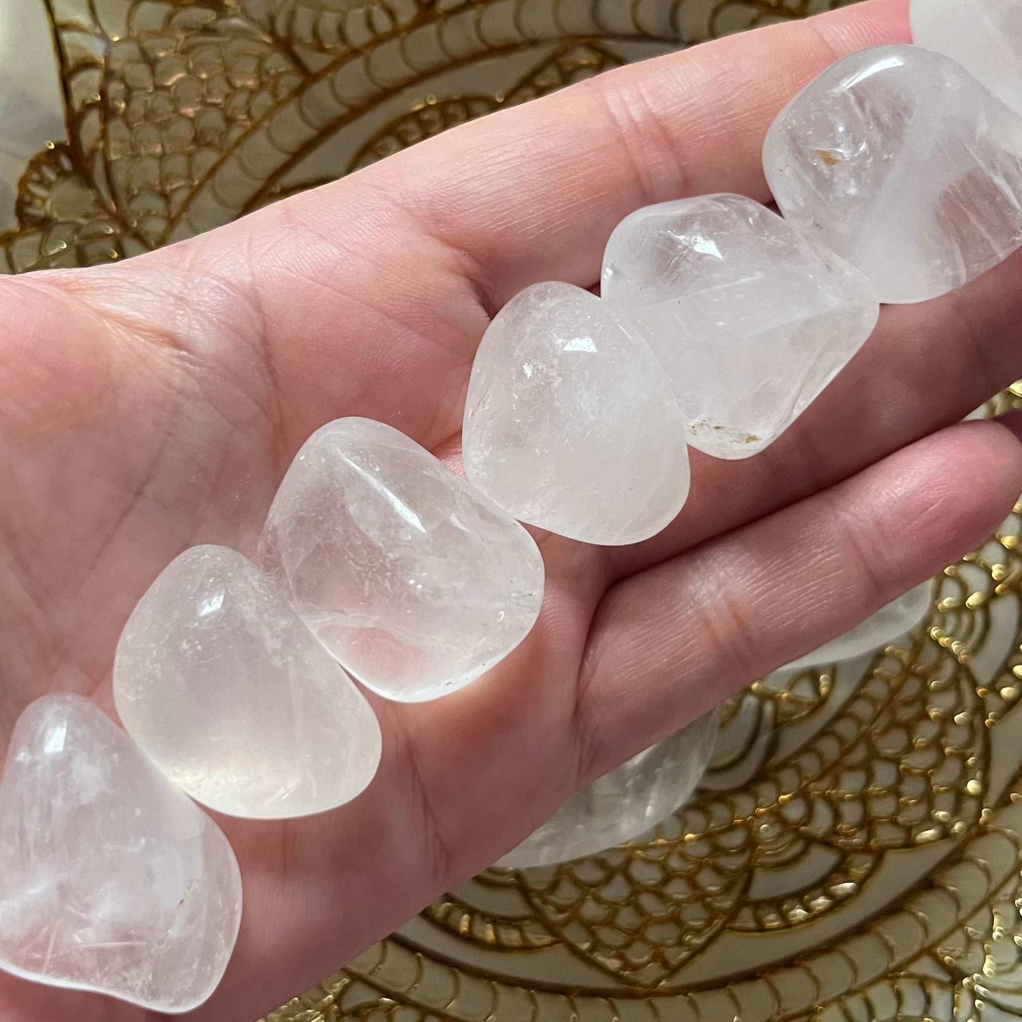 Ice Quartz Tumblestones Crystals