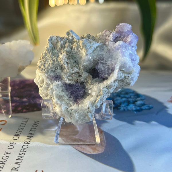 Spirit Flower Geode Crystals