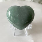 Green Aventurine Heart - Abundance & Luck Crystals