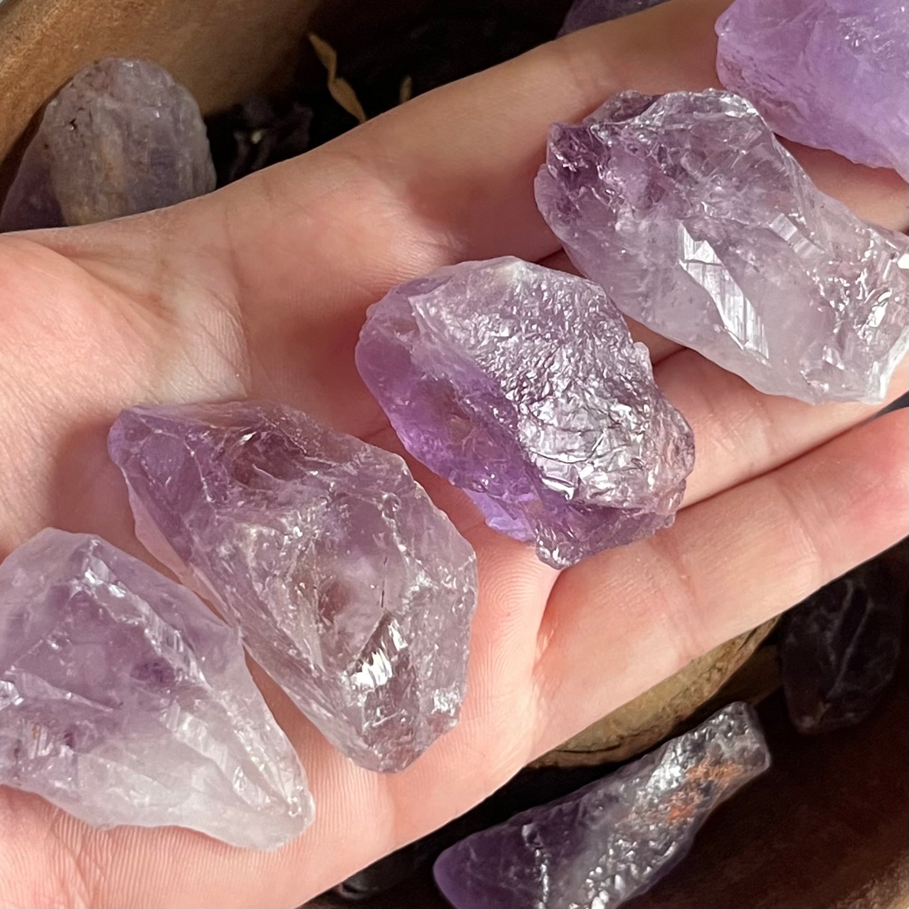 Rough Amethyst Chunk - Spirituality & Transmutation 2- 21g - 30g Crystals