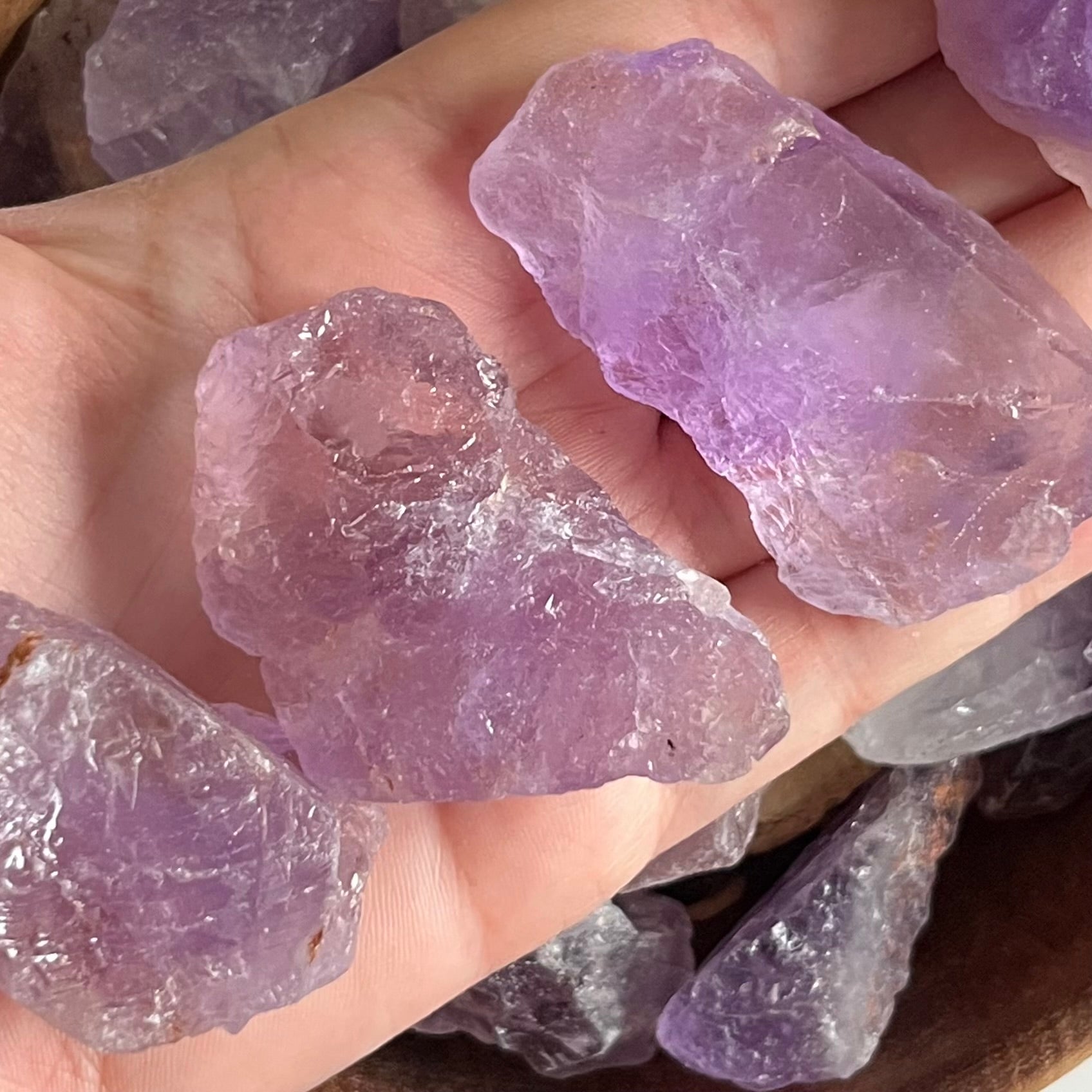 Rough Amethyst Chunk - Spirituality & Transmutation 3- 31g - 40g Crystals