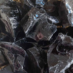 Rough Black Obsidian Chunk - Protection & Awareness Crystals