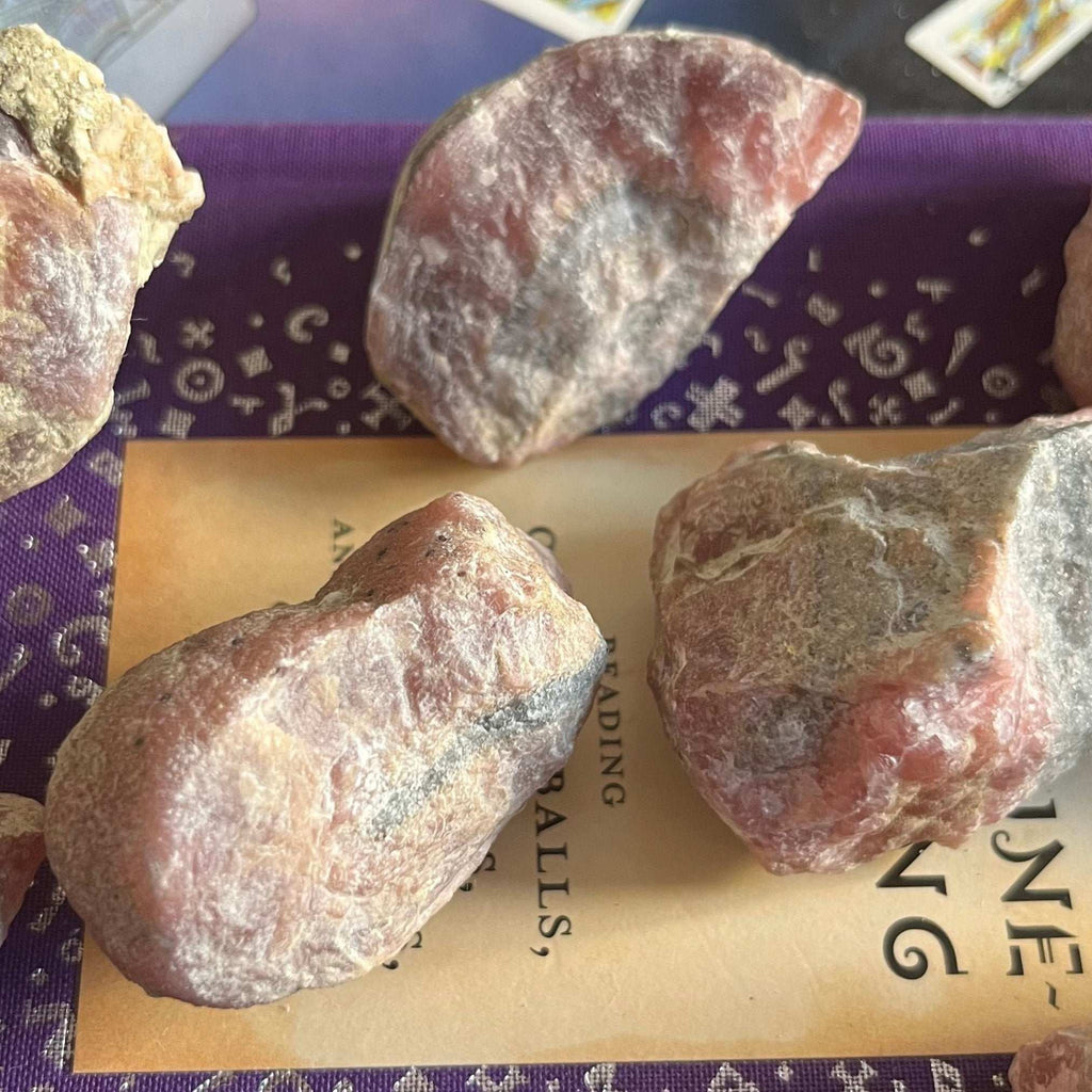 Rough Rhodochrosite Chunk Crystals