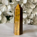 Tiger Eye Point - Courage & Protection Crystals