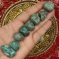 African Turquoise Tumblestones - Spiritual Evolution & Wisdom Small Crystals