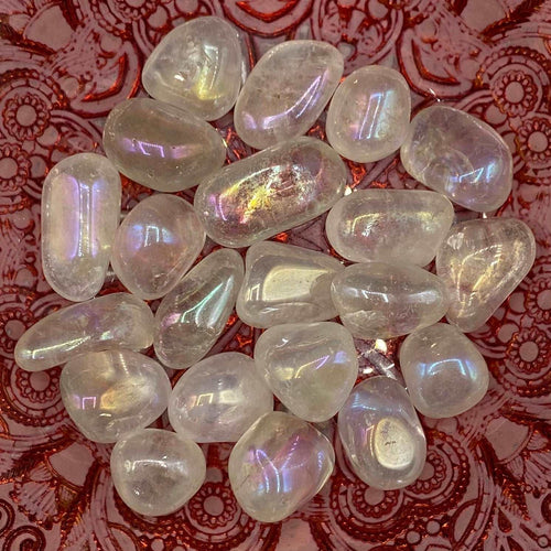 Angel Aura Quartz Tumblestones Medium Crystals