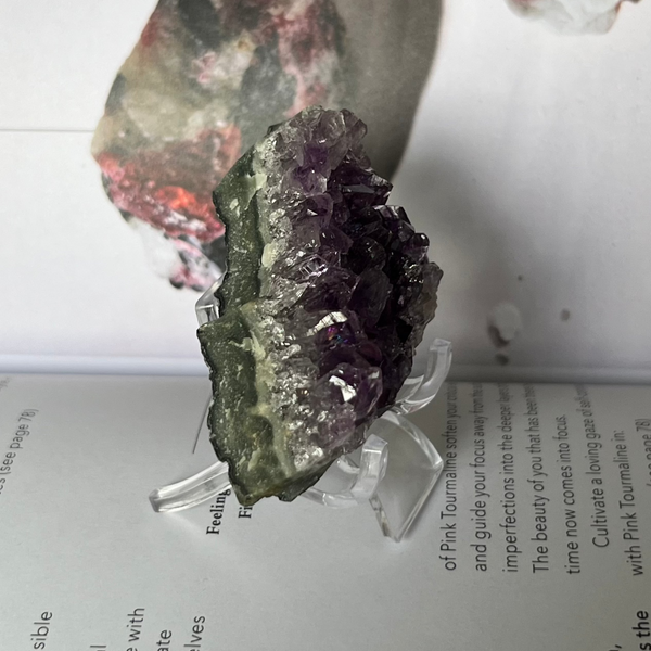 Amethyst Drusy Clusters (Uruguay) - Spirituality & Transmutation