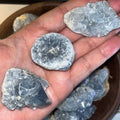 Celestite Mini Clusters - Spiritual Guidance & Mental Clarity Mini Crystals