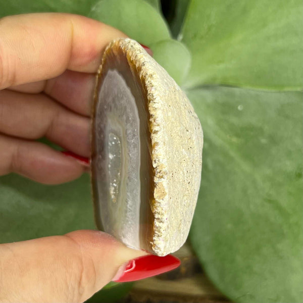 Natural Agate Cut Base Geode - Balance & Harmony Crystals