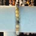Crystal Bead Bracelets Crazy Lace Agate (6mm) Crystals