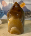 Natural Agate Polished Point - Balance & Harmony 1- 6.4cm 3.2cm Crystals
