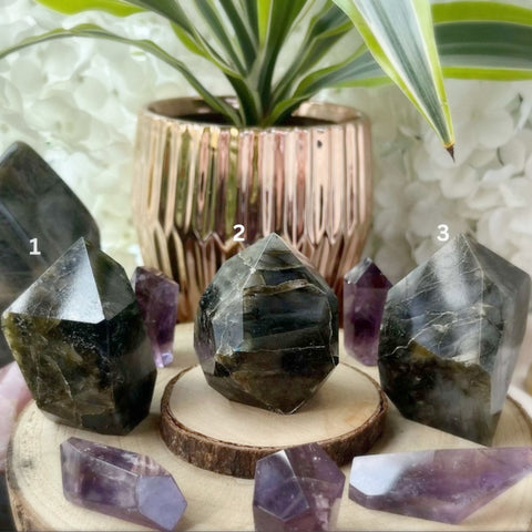 Labradorite Faceted Freeform - Magic & Clairvoyance