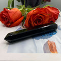 Black Obsidian Double Terminated Wand - Protection & Awareness 12.5cm Crystals