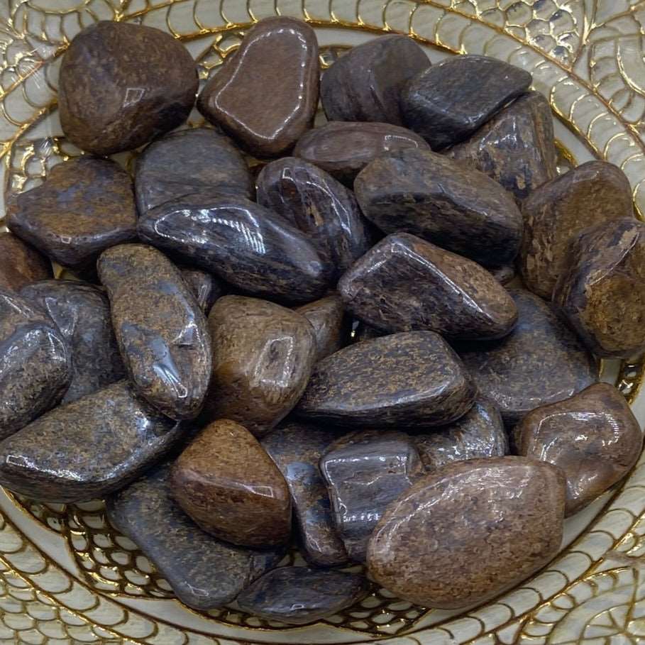 Bronzite Tumblestones - Protection & Grounding Crystals