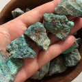 Rough Chrysocolla Chunk - Fertility & Sensitivity 10g - 29g Crystals