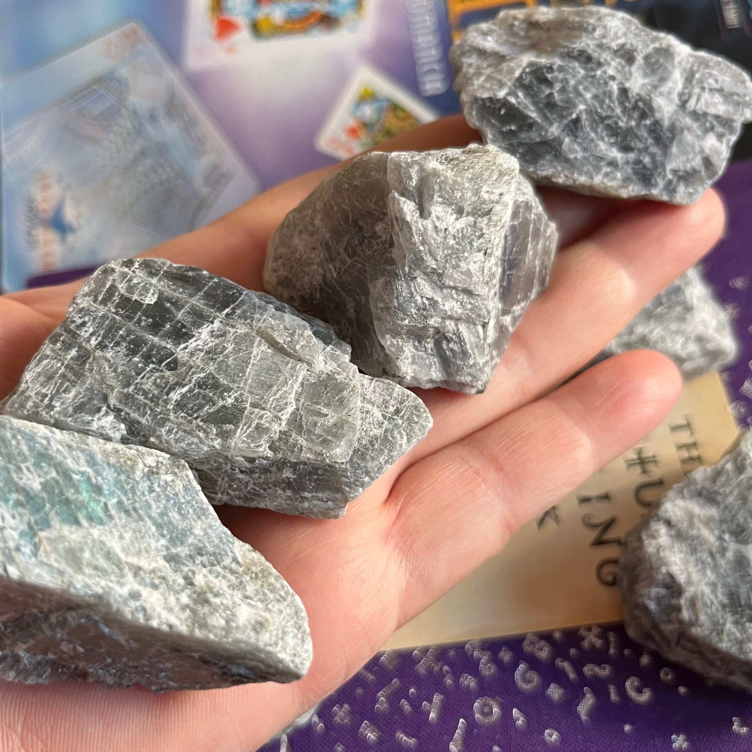 Rough Labradorite Chunk - Magic & Clairvoyance 41g - 60g Crystals