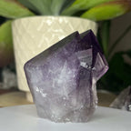 Amethyst Cut Base Point -Spiritual Wisdom & Comfort Crystals