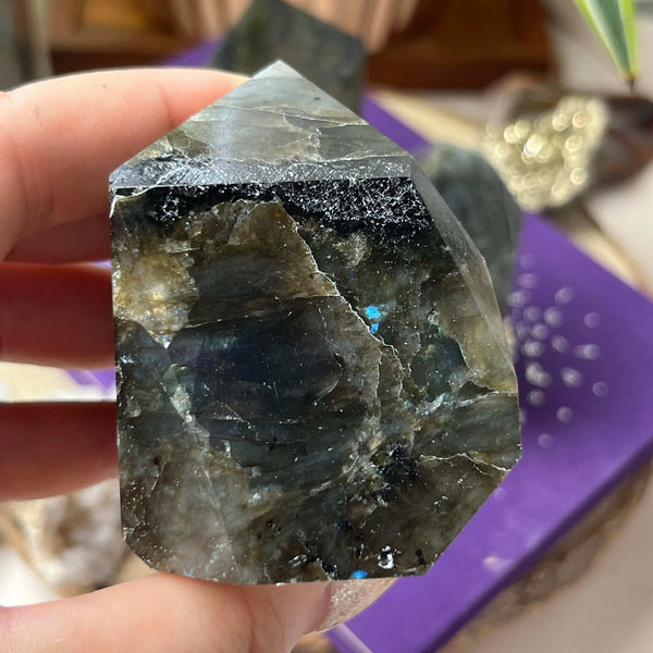 Labradorite Faceted Freeform - Magic & Clairvoyance Crystals