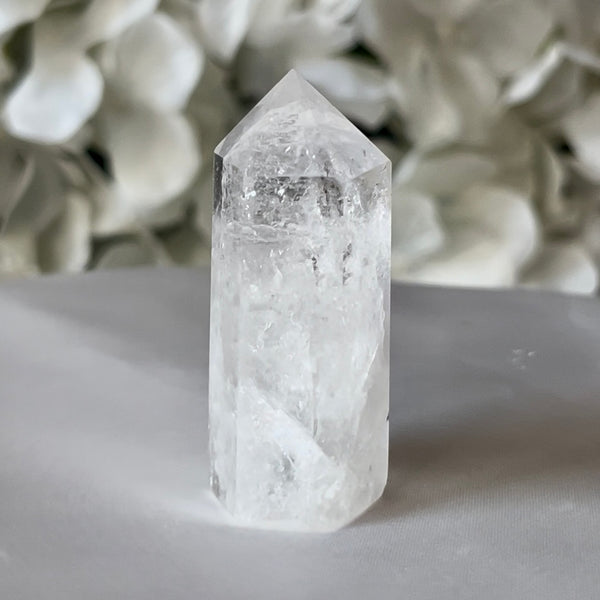 Clear Quartz (Rock Crystal) Polished Point Crystals