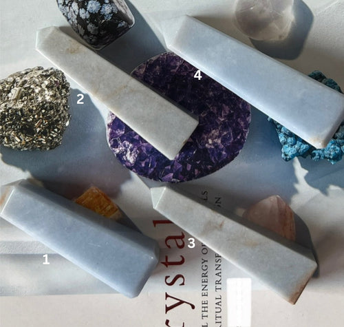 Angelite Obelisk - Angelic Connection & Harmony