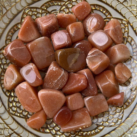 Orange Aventurine Tumblestones Crystals