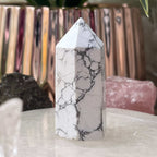 Howlite Point - Peace & Harmony 4- 5.3cm Crystals