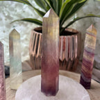 Candy Fluorite Point Crystals