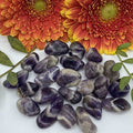 Chevron (Dream/Banded) Amethyst Tumblestones - Spiritual Wisdom & Comfort Extra Small Crystals