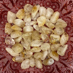 Citrine Tumblestones (Heat Treated) - Abundance & Success Small Crystals
