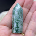 Qinghai Jade Point Qinghai Jade 4.8cm Crystals