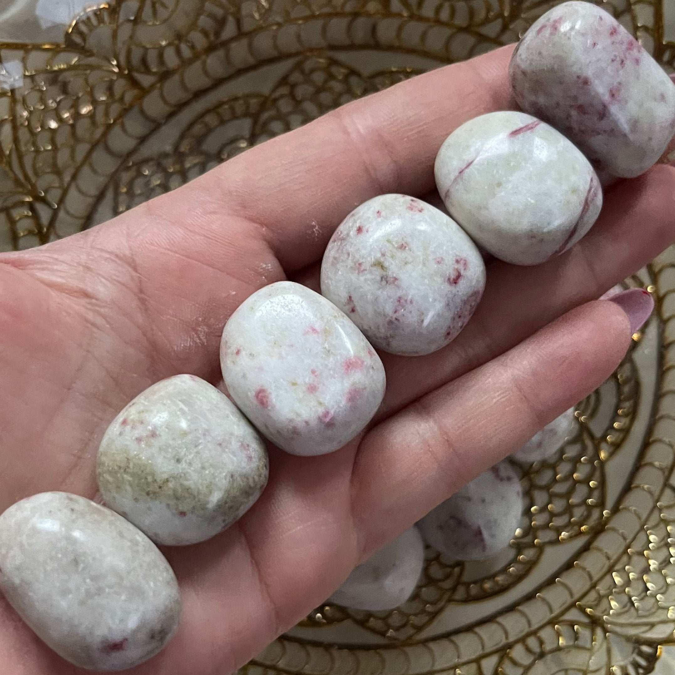 Cinnabrite Tumblestones - Vitality & Creativity Medium Crystals