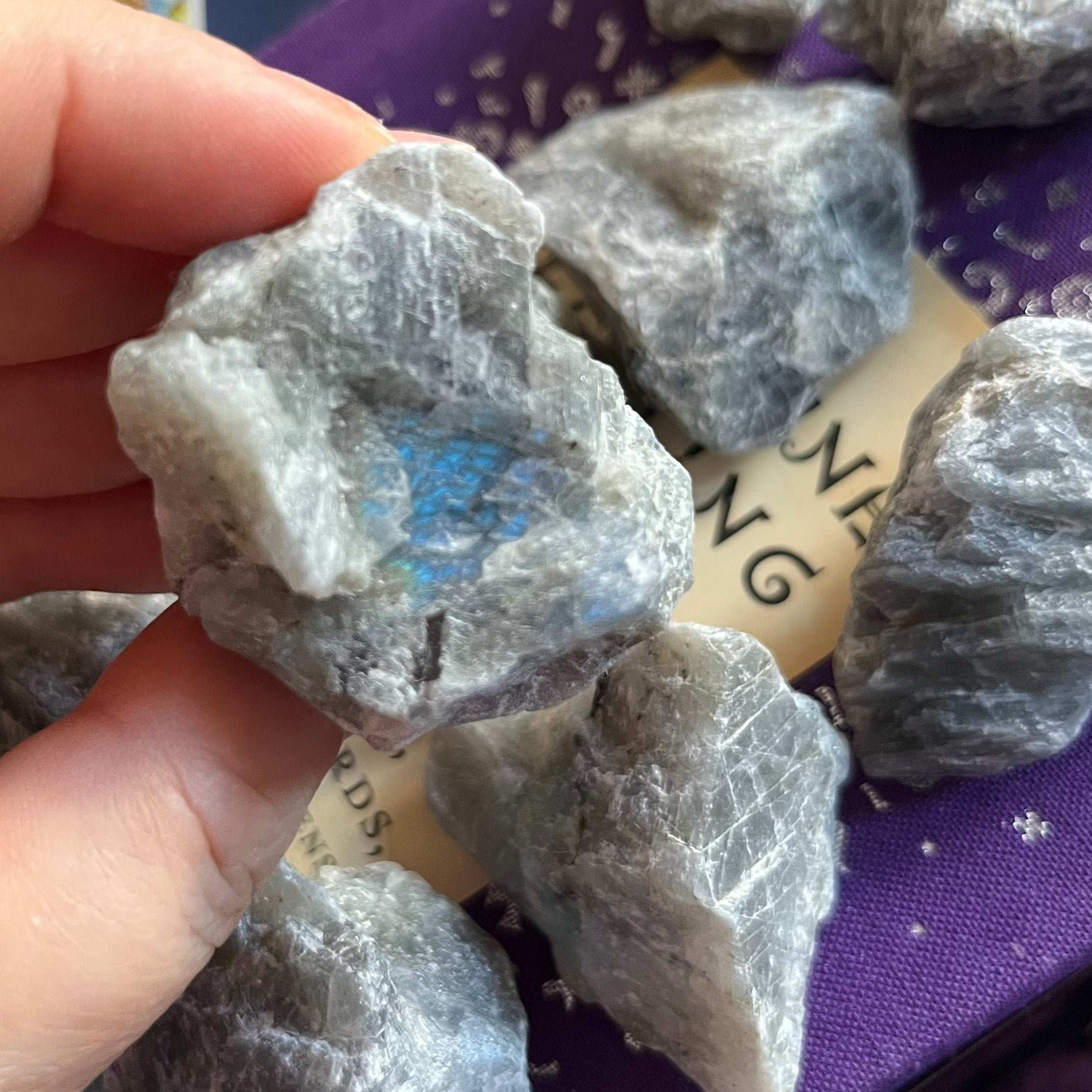 Rough Labradorite Chunk - Magic & Clairvoyance Crystals