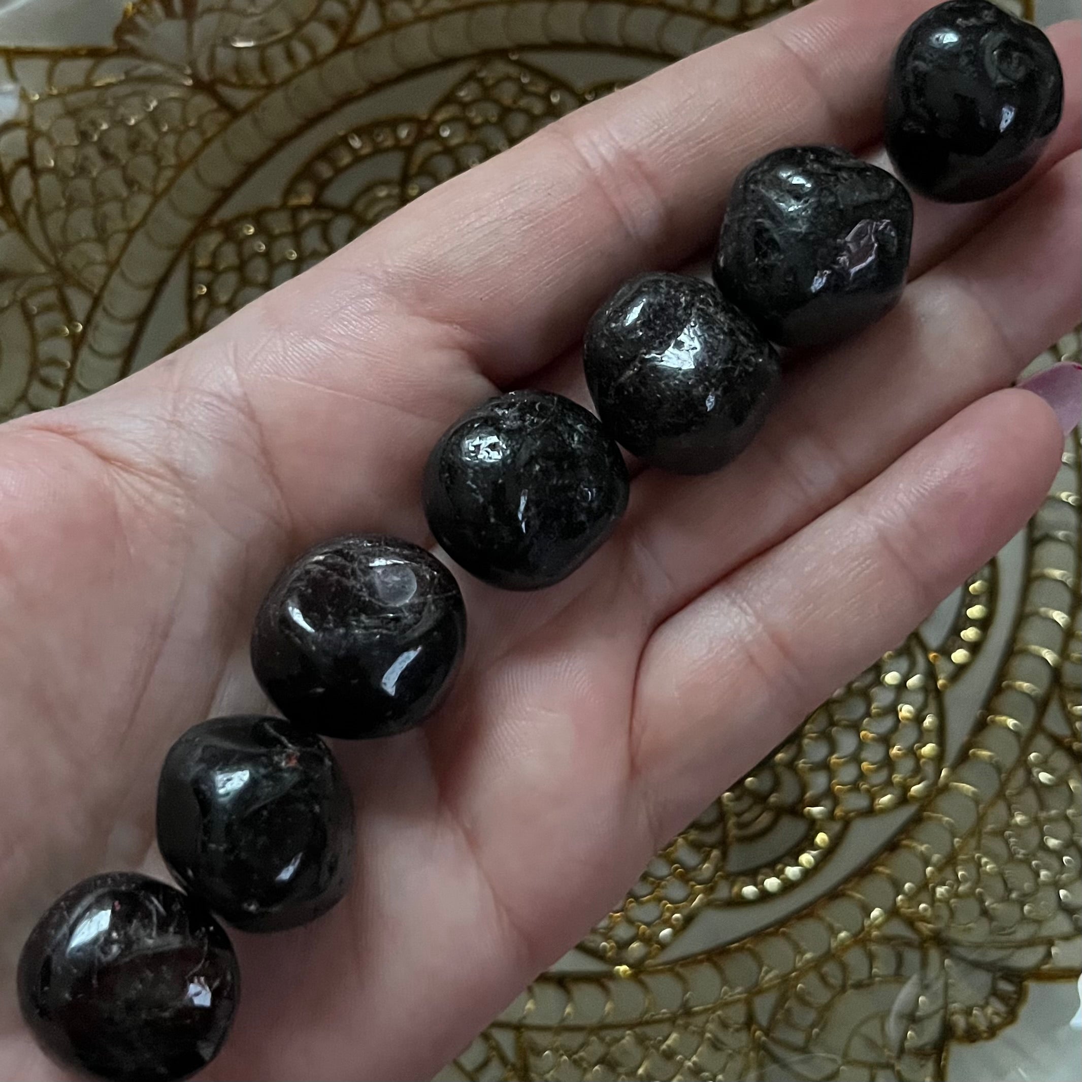 Garnet Tumblestones - Vitality & Magnetism Crystals