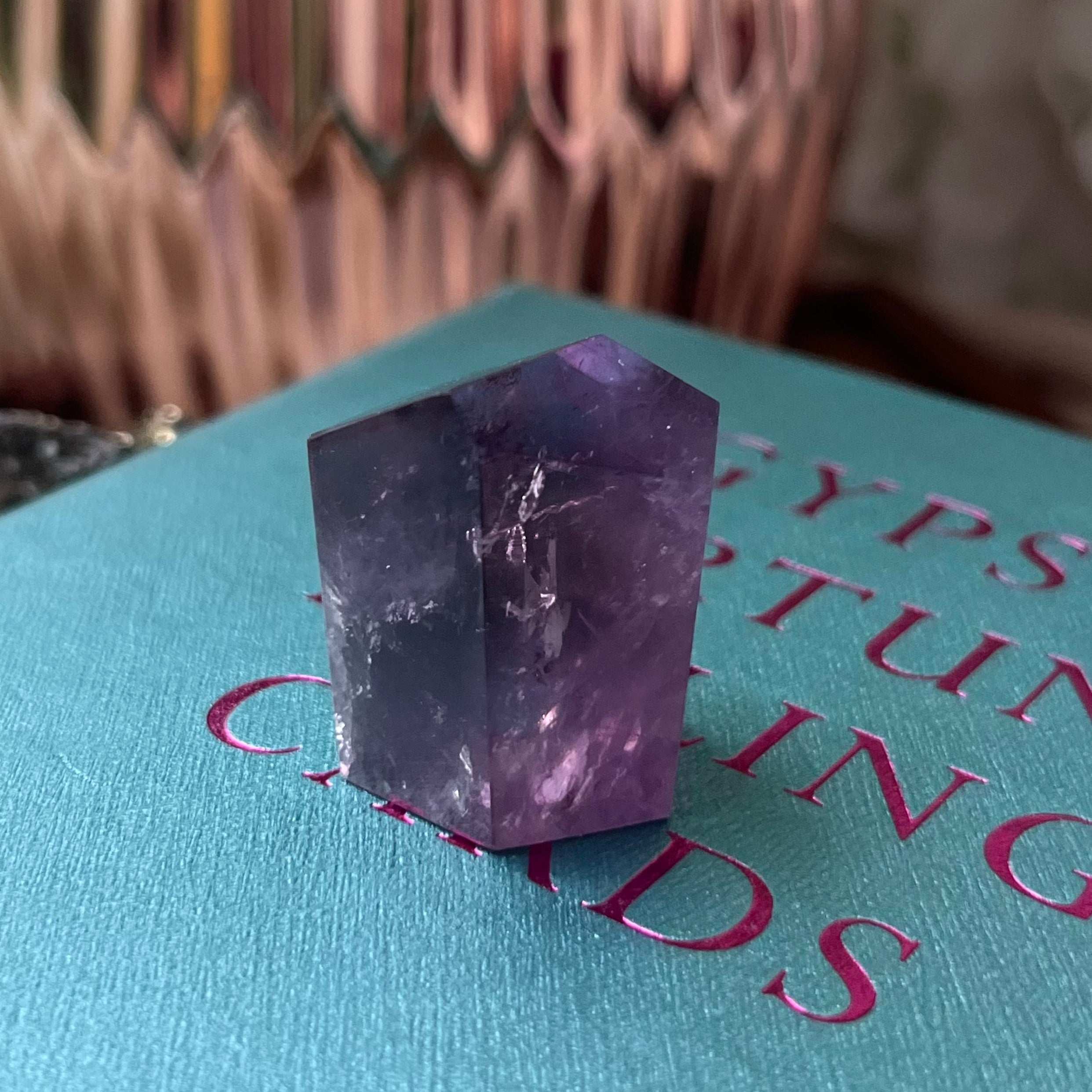 Amethyst Faceted Freeform - Spiritual Wisdom & Comfort 1- 3cm x 2.6cm Crystals