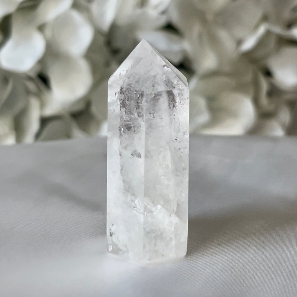 Clear Quartz (Rock Crystal) Polished Point Crystals