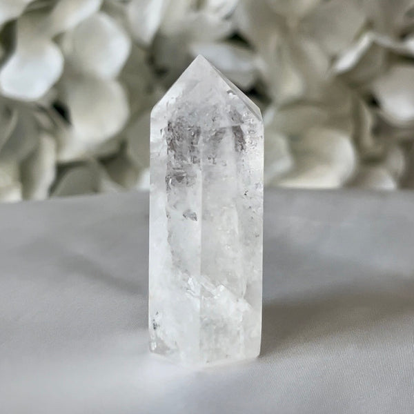 Clear Quartz (Rock Crystal) Polished Point Crystals