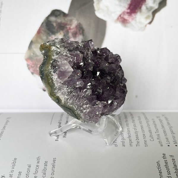 Amethyst Drusy Clusters (Uruguay) - Spirituality & Transmutation