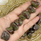 Dragon's Blood Jasper Tumblestones - Vitality & Courage Crystals