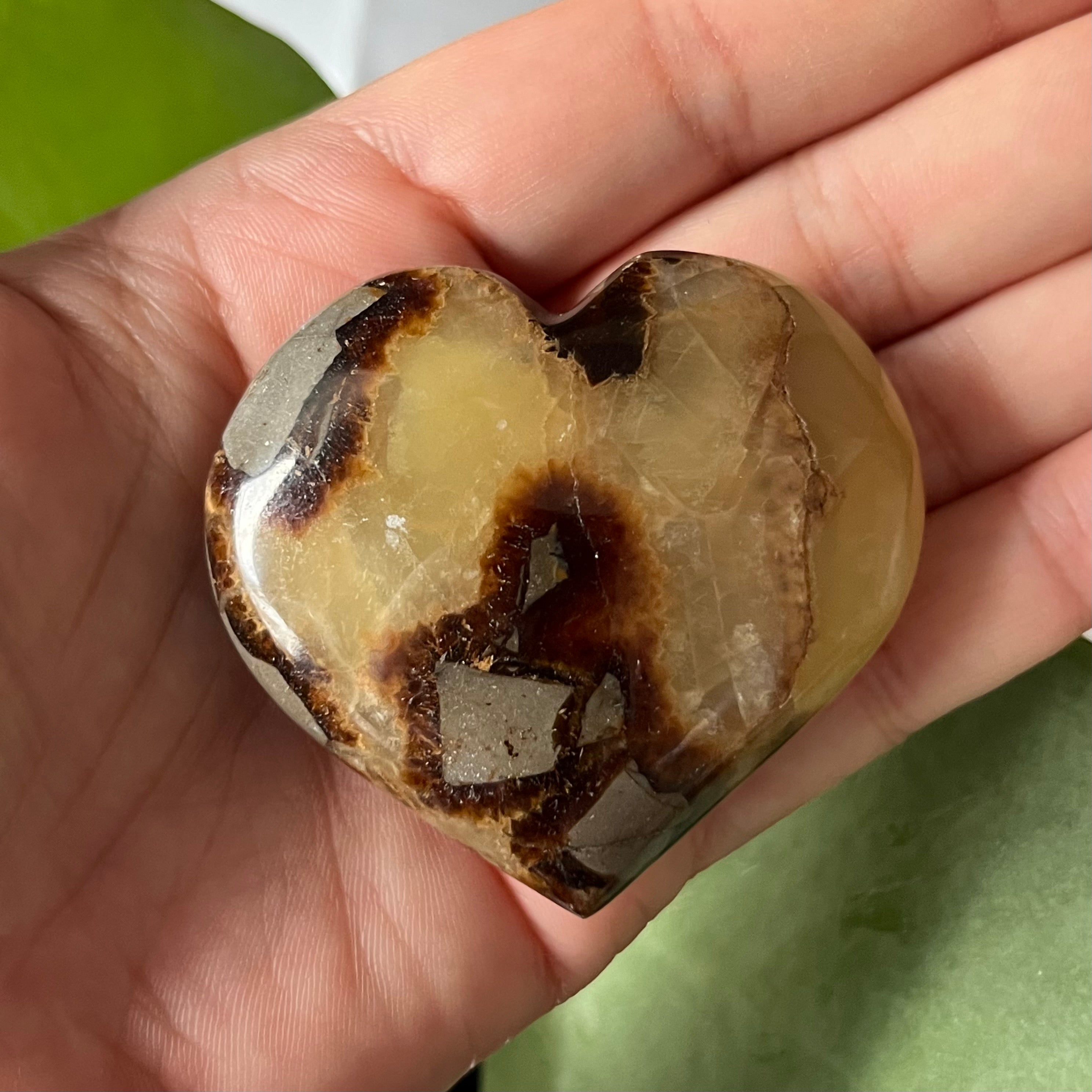 Septarian Heart - Grounding & Stability Crystals