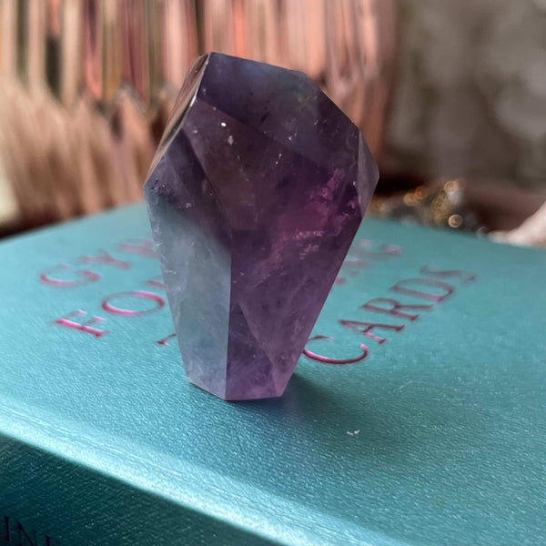 Amethyst Faceted Freeform - Spiritual Wisdom & Comfort Crystals