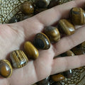 Tiger's Eye Gold Tumblestones (South Africa) - Courage & Protection Small Crystals