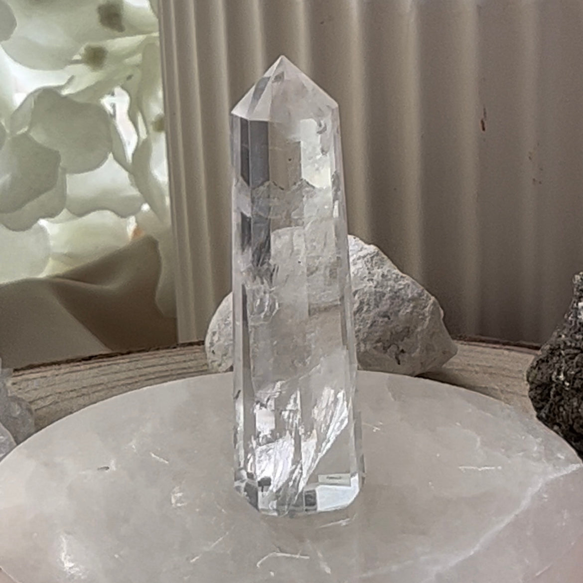 Himalayan Quartz Tower - Chakra Alignment & Energetic Cleansing **Rare** Crystals