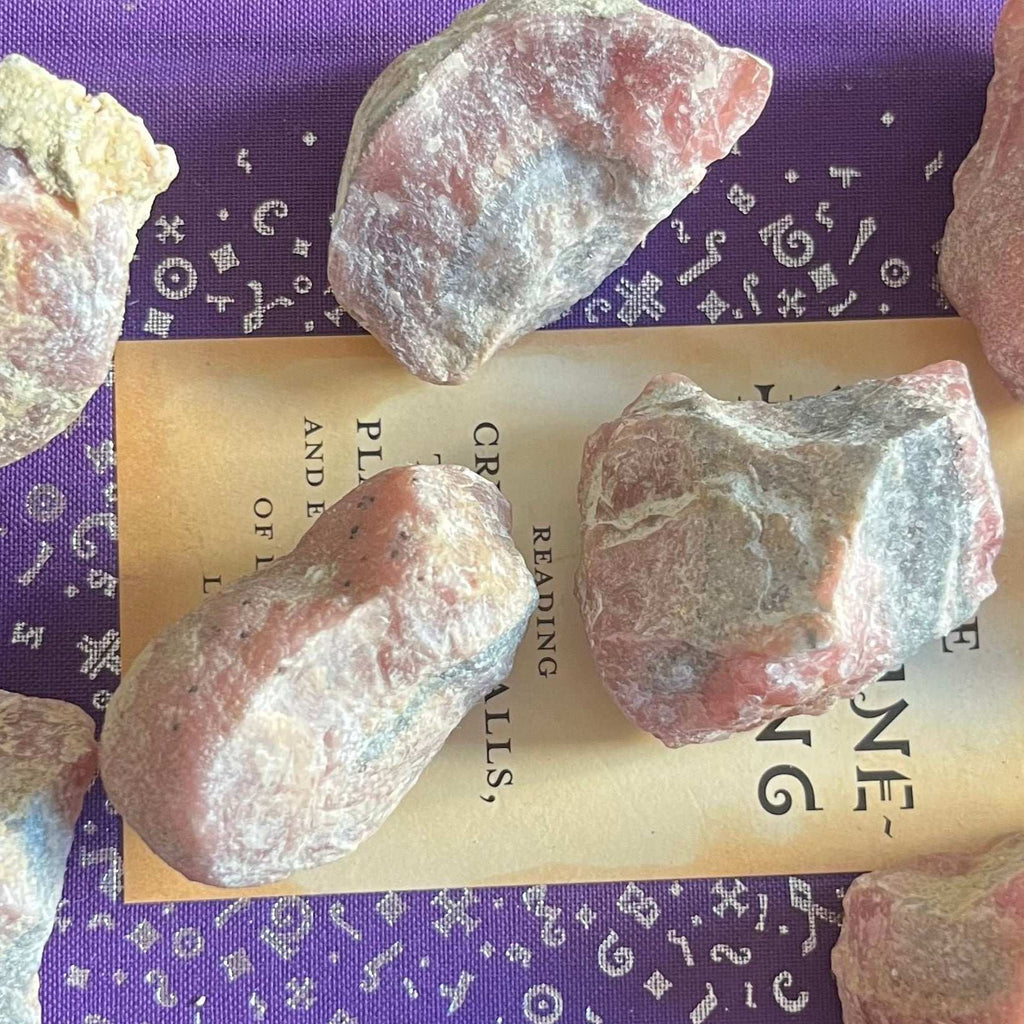 Rough Rhodochrosite Chunk Crystals