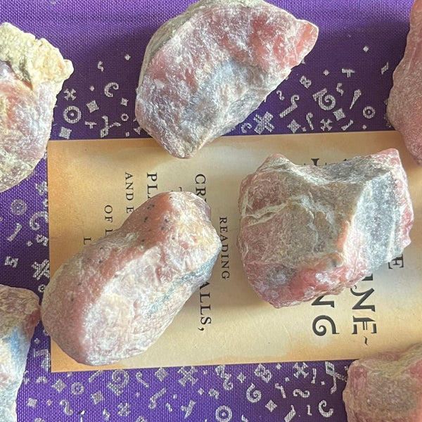 Rough Rhodochrosite Chunk Crystals