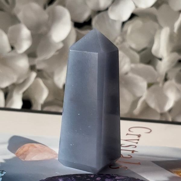 Angelite Obelisk - Angelic Connection & Harmony