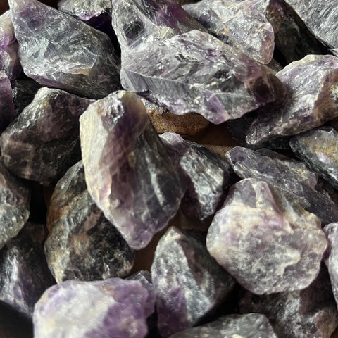 Rough Dark Amethyst Chunk - Spirituality & Transmutation