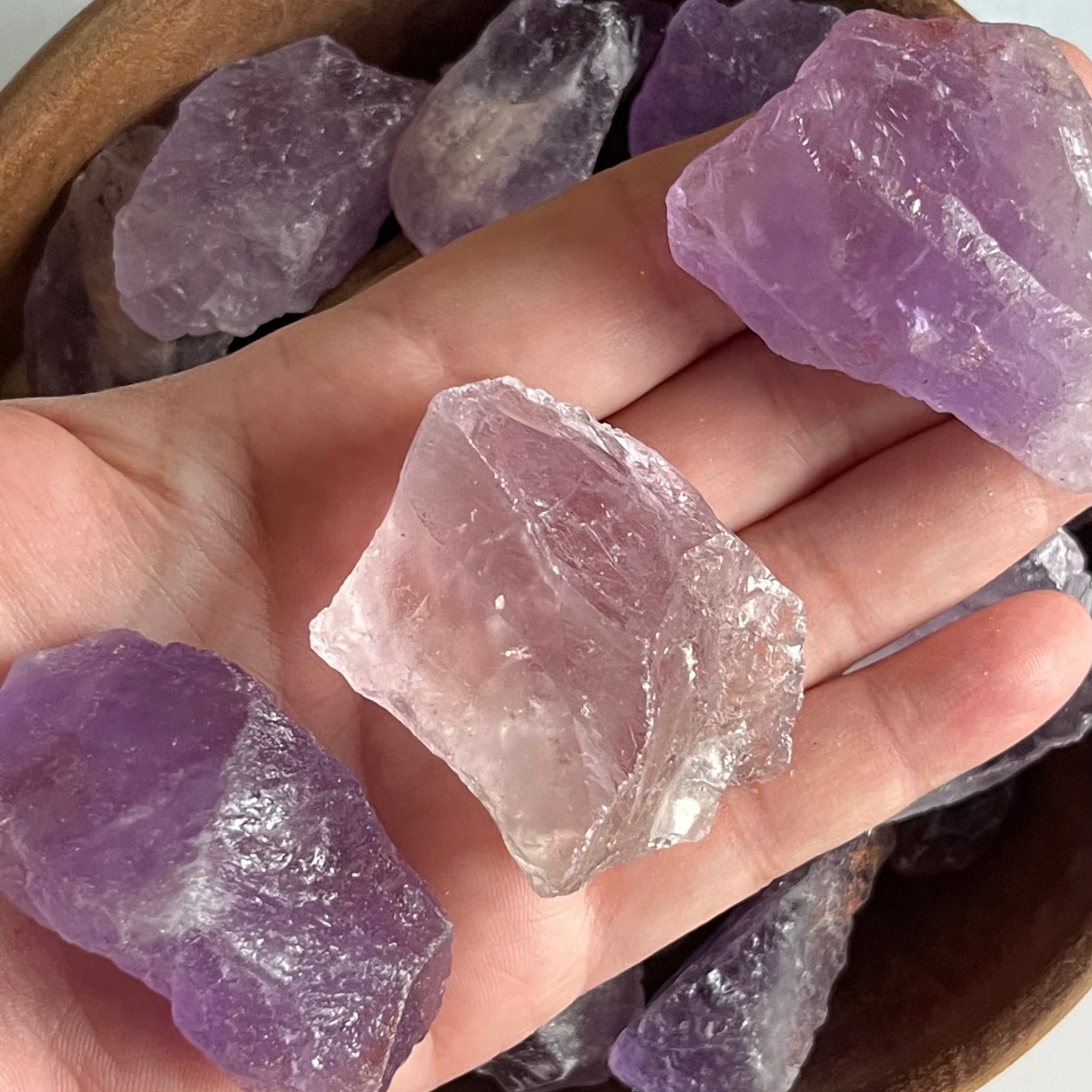 Rough Amethyst Chunk - Spirituality & Transmutation 4- 41g - 50g Crystals