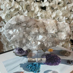 apophyllite cluster for meditation and anxiety